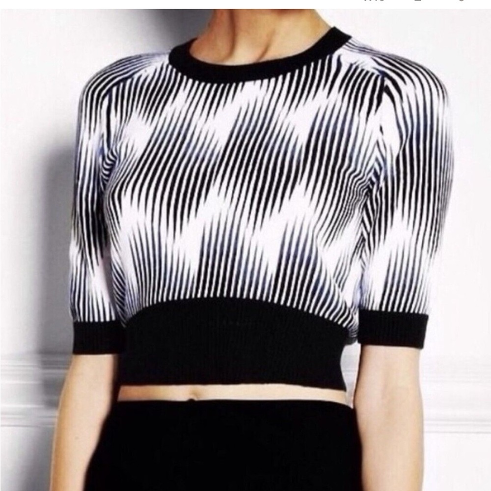 Peter Pilotto for Target | Women’s Short Sleeve Knit Sweater Cropped Top